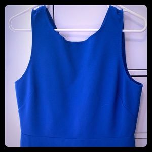Royal blue Jcrew size 12 sleeveless dress
